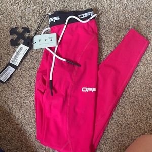 OFF WHITE LEGGINGS